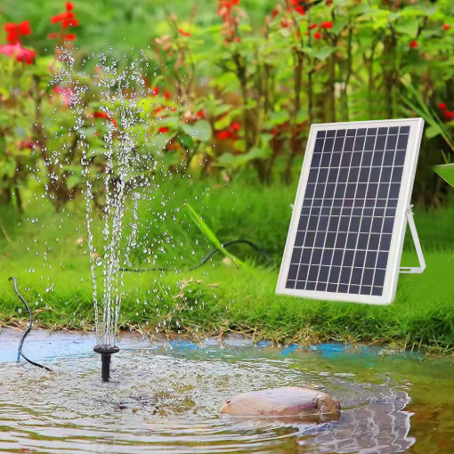 Zonne-energie Waterpomp Fontein – Klassiek Vogelbad & Tuindecoratie met Hoogwaardige Solar Technologie