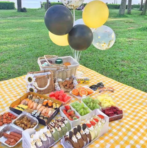 Grote Opvouwbare Picknickdeken – Waterdicht & Draagbaar, Ideaal voor Strand, Kamperen & Outdoor