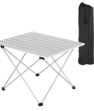 Opvouwbare Aluminium Campingtafel – Lichtgewicht, Draagbaar & Inclusief Draagtas