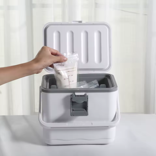 Geïsoleerde Draagbare Koeler – 4,5L, Warmte- en Koudebehoud tot 48 uur, Met Handvat voor Picknick, Kamperen & Reizen