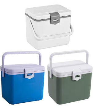 Geïsoleerde Draagbare Koeler – 4,5L, Warmte- en Koudebehoud tot 48 uur, Met Handvat voor Picknick, Kamperen & Reizen