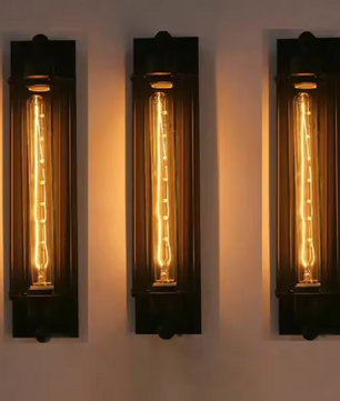 Retro Vintage Wandlamp – Industriële E27 Binnenverlichting