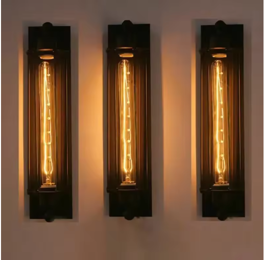 Retro Vintage Wandlamp – Industriële E27 Binnenverlichting