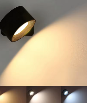 Magnetische LED Wandlamp – 3 Kleuren, USB-Oplaadbaar & Draadloos