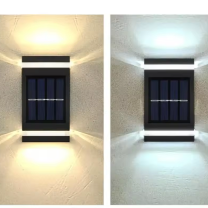 Solar LED Wandlamp voor Buiten – Waterdicht Up-Down Licht op Zonne-energie