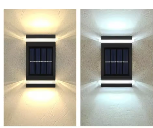 Solar LED Wandlamp voor Buiten – Waterdicht Up-Down Licht op Zonne-energie