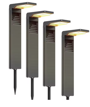 Set van 4/6/8/10/12 Zonne-Tuinlampen – IP64 Waterdichte LED Padverlichting in Warm Wit