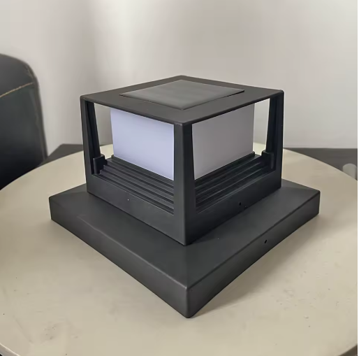 Solar LED Kolomlamp – IP54 Waterdicht, Op Zonne-energie, Voor Tuin, Hek, Poort & Terrasdecoratie