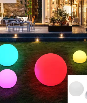 LED Solar Tuinbol – Afstandsbediening, IP65 Waterdicht, Decoratieve Buitenverlichting