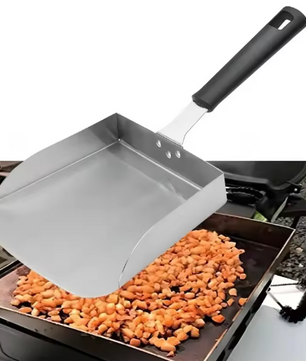 RVS BBQ- & Bakplaatspatel – Duurzaam, Hittebestendig & Multifunctioneel