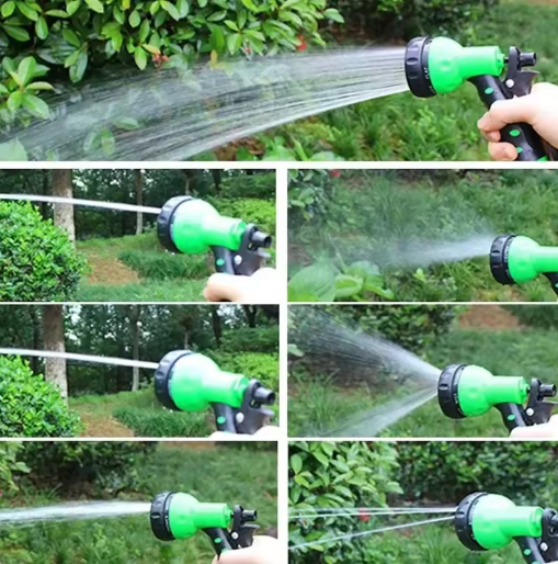 Uitbreidbare Magische Tuinslang – Hogedruk Waterpistool met 7 Sprayeigenschappen voor Tuin, Auto en Huishouden