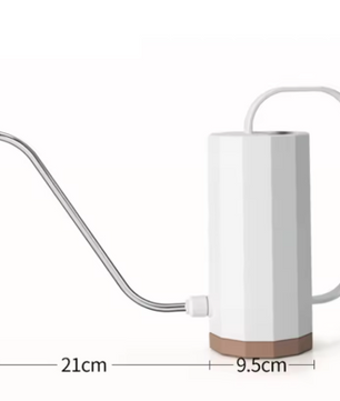 1000 ml Plant Gieter met Gebogen Mond – Multifunctionele Gieter voor Bonsai en Tuinplanten, Verwijderbaar Mondstuk
