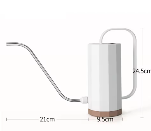 1000 ml Plant Gieter met Gebogen Mond – Multifunctionele Gieter voor Bonsai en Tuinplanten, Verwijderbaar Mondstuk