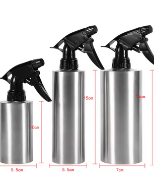 Roestvrijstalen Multifunctionele Gieter met Pompdruk – 900 ml Langmond Gieter voor Kamerplanten en Tuinen