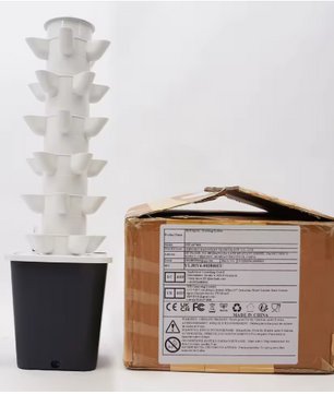 Hydrocultuur Kweekset met 30 Gaten en 6 Niveaus – Grondloze Groeioplossing voor Planten, Groenten en Kruiden