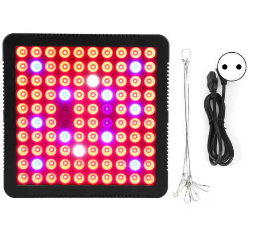 300W LED Groeilamp – Volledig Spectrum LED Lamp met 100 LED Chips, Dimbaar, Lange Levensduur, Efficiënt voor Planten in Alle Stadia van Groei