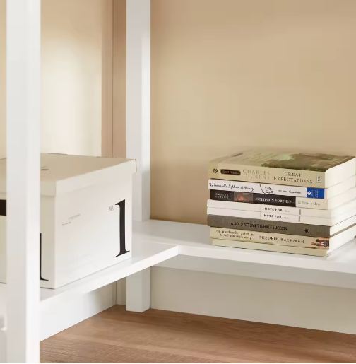 Compact Hoekbureau met Lade & Plank – 76×76 cm Werkblad