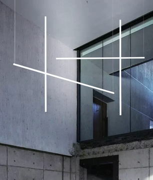 Nordic Minimalistische LED Hanglamp – Strakke Design Plafondlamp