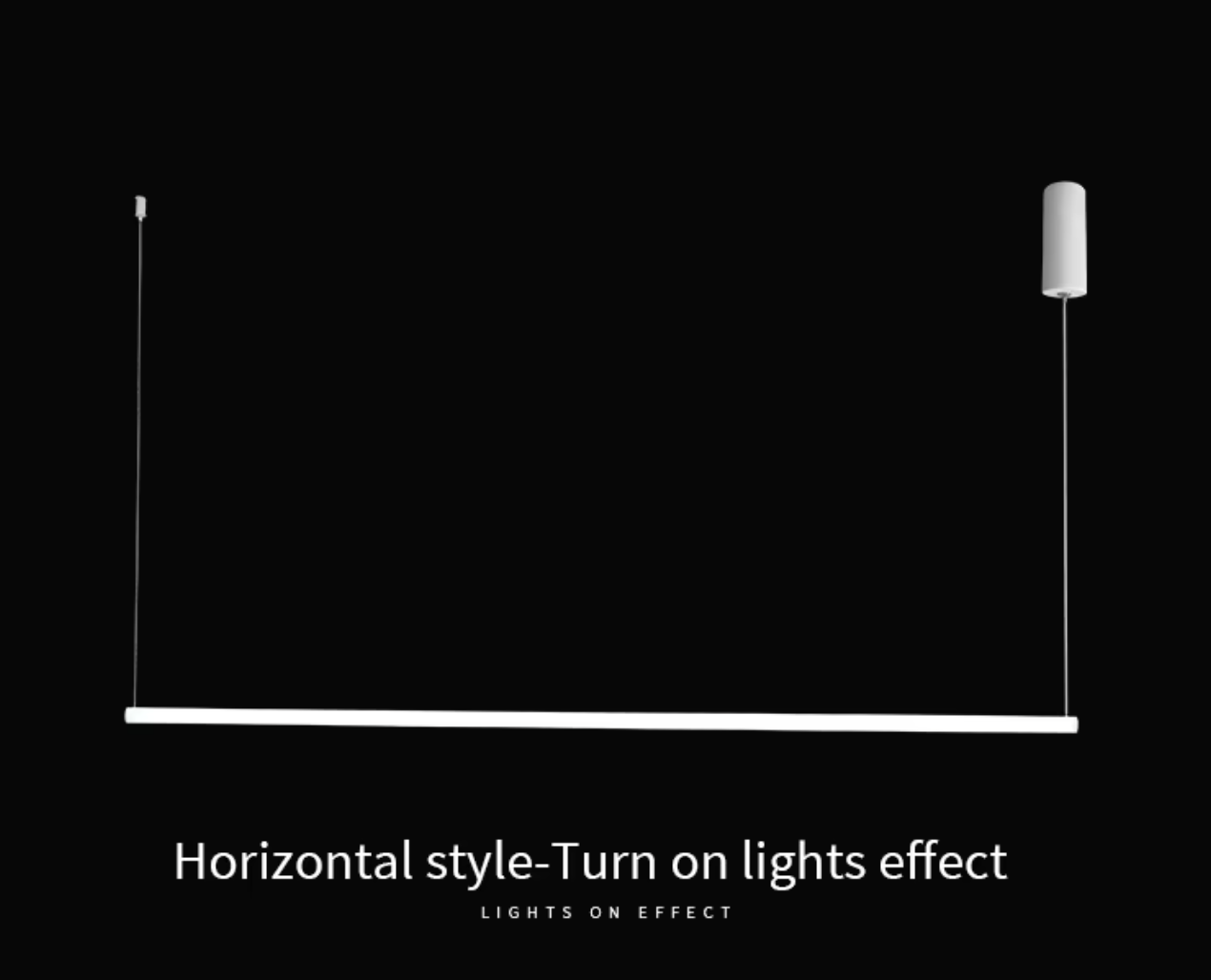Nordic Minimalistische LED Hanglamp – Strakke Design Plafondlamp
