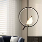 Ekster Vogel LED Hanglamp – Moderne Design Plafondlamp voor Slaapkamer & Nachtkastje