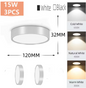 LED Opbouw Downlight – Ronde Plafondspot, 5W/10W/15W/25W, 220V