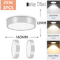 LED Opbouw Downlight – Ronde Plafondspot, 5W/10W/15W/25W, 220V