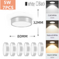 LED Opbouw Downlight – Ronde Plafondspot, 5W/10W/15W/25W, 220V