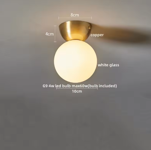 Moderne LED Plafondlamp – Glas & IJzer, Nordic/Japans Stijl voor Woonkamer, Slaapkamer & Gang