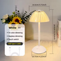 LED Tafellamp met Touch Control – Draadloos & Oplaadbaar Nachtlampje