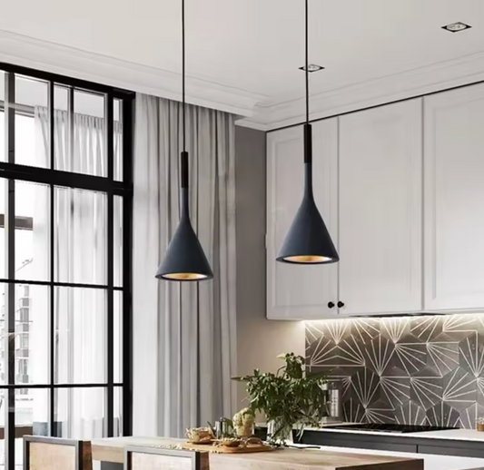 Moderne LED Hanglamp – E27 Plafondlamp voor Keuken, Slaapkamer & Eetkamer