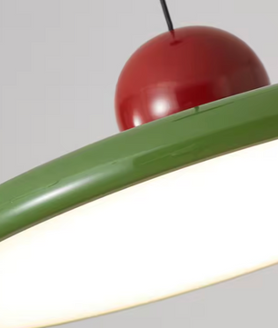Moderne Retro Hanglamp – Platte LED Plafondlamp 30/40 cm