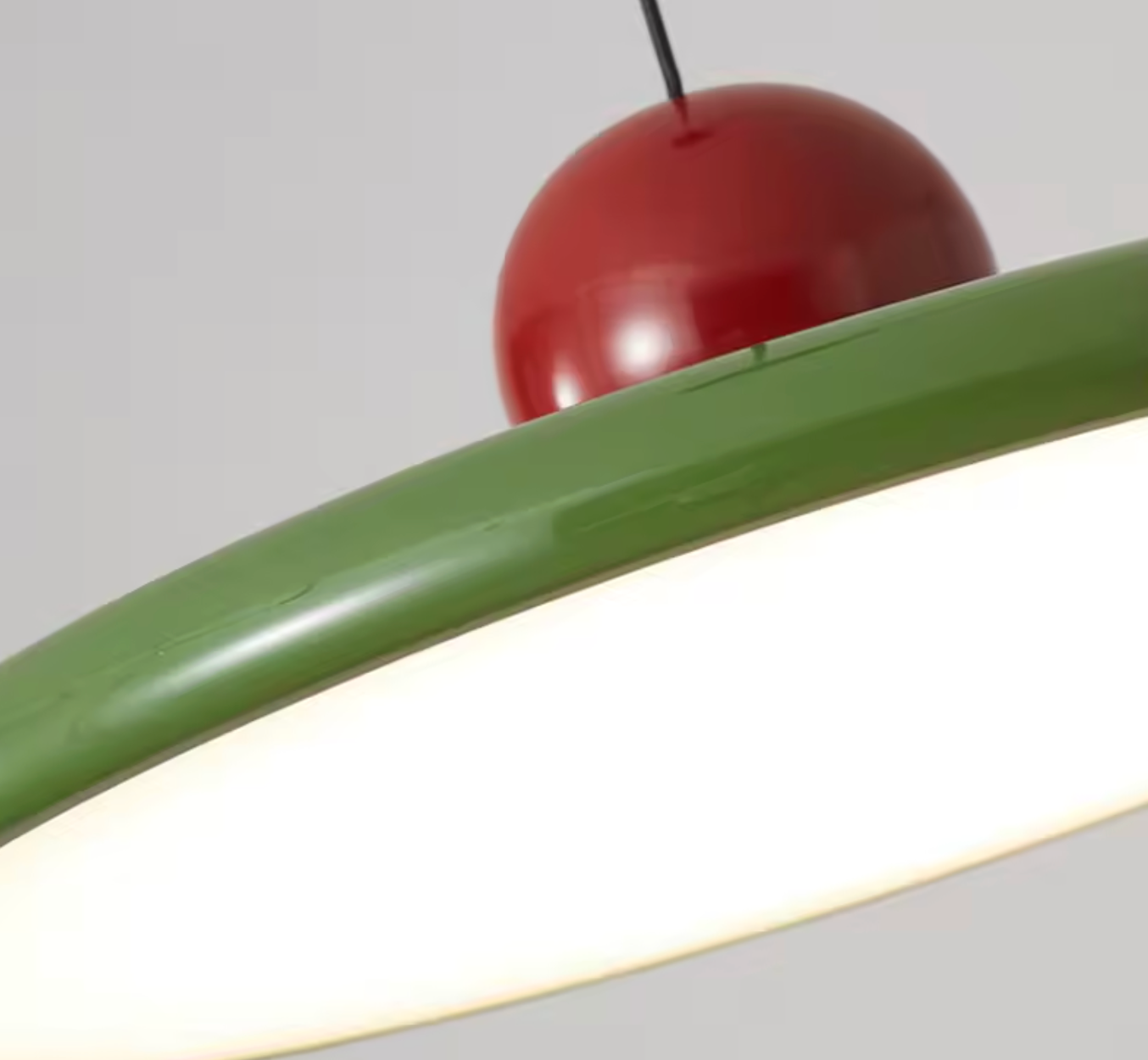 Moderne Retro Hanglamp – Platte LED Plafondlamp 30/40 cm