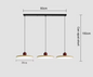 Moderne Retro Hanglamp – Platte LED Plafondlamp 30/40 cm
