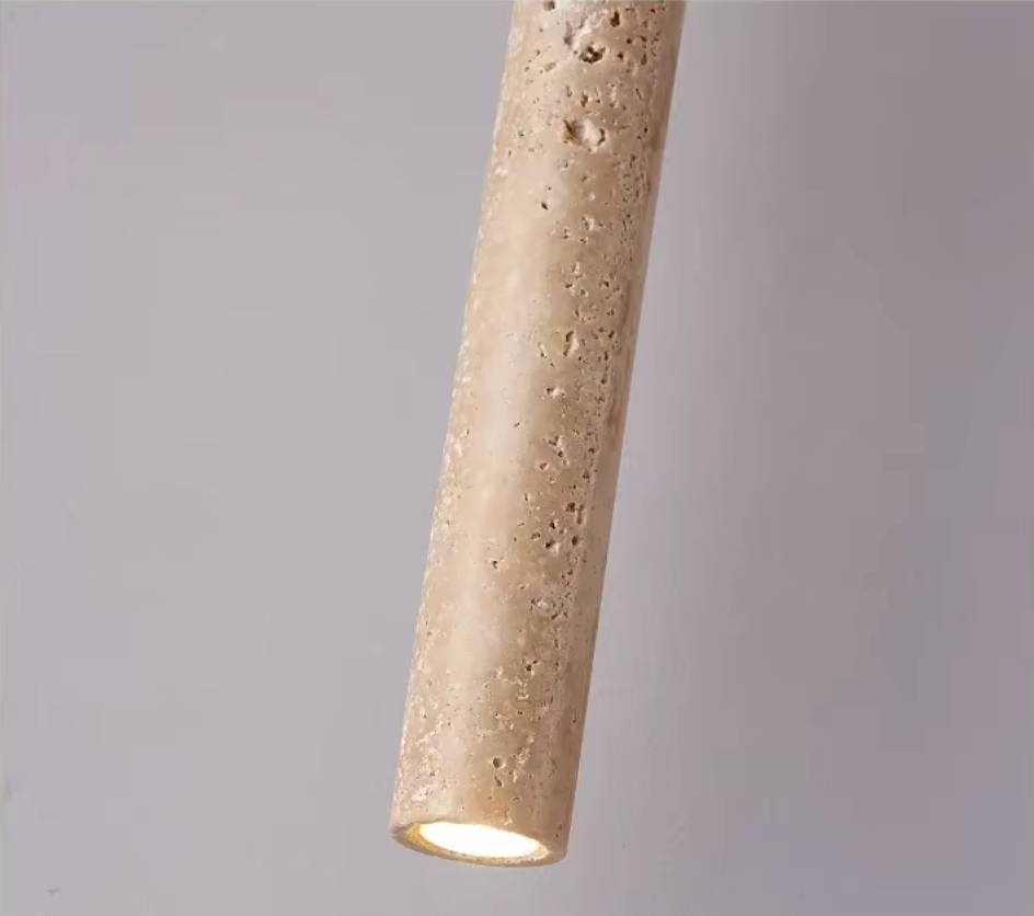 Led Hanglamp Buisvormig – Houten Plafondlamp in Japanse Stijl, Modern & Rustiek