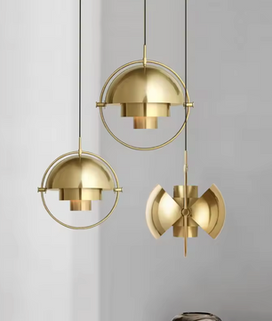 Moderne Nordic Hanglamp – Goud / Zwart / Wit