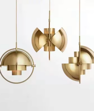 Moderne Nordic Hanglamp – Goud / Zwart / Wit