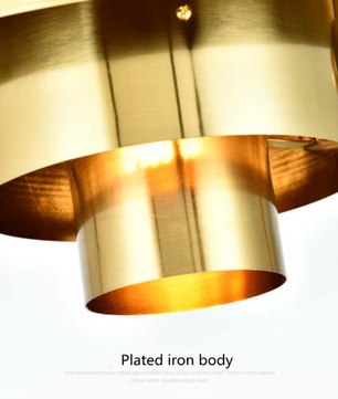 Moderne Nordic Hanglamp – Goud / Zwart / Wit