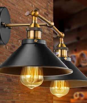 Vintage Industriële Hanglamp – Retro Loft Kroonluchter E27
