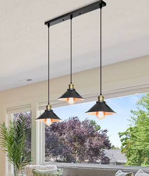 Vintage Industriële Hanglamp – Retro Loft Kroonluchter E27