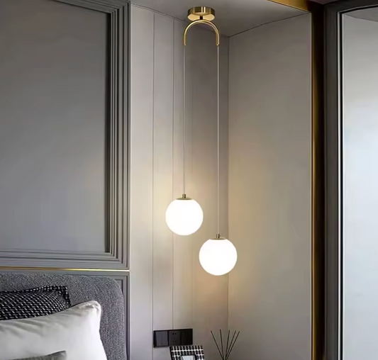 Moderne Glazen Led Hanglamp – Scandinavisch Design