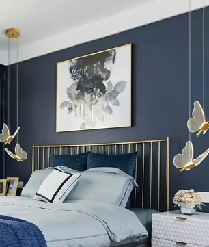 Nordic Vlinder LED Hanglamp – Moderne Plafondlamp