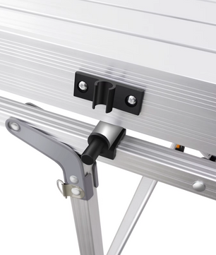 Opvouwbare Aluminium Campingtafel – In Hoogte Verstelbaar, Met Draagtas en Opbergnet