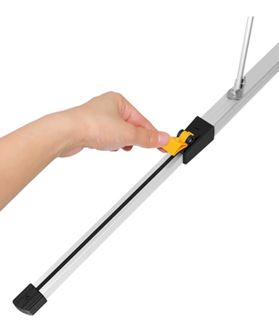 Opvouwbare Aluminium Campingtafel – In Hoogte Verstelbaar, Met Draagtas en Opbergnet