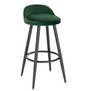 Barkruk met Fluwelen Zitting – Hoog, Comfortabel & Metalen Frame