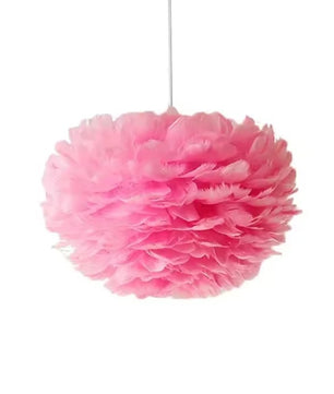 Veren Kroonluchter met Ganzenveren – Scandinavische Design Hanglamp met E27 LED – Luxe & Sfeervolle Verlichting voor Woonkamer, Slaapkamer & Horeca