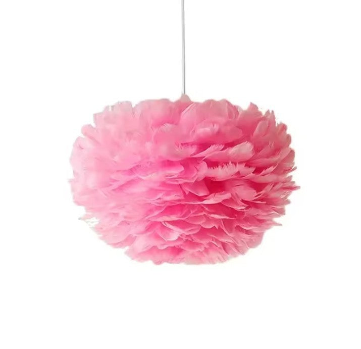 Veren Kroonluchter met Ganzenveren – Scandinavische Design Hanglamp met E27 LED – Luxe & Sfeervolle Verlichting voor Woonkamer, Slaapkamer & Horeca