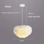 Veren Kroonluchter met Ganzenveren – Scandinavische Design Hanglamp met E27 LED – Luxe & Sfeervolle Verlichting voor Woonkamer, Slaapkamer & Horeca