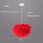 Veren Kroonluchter met Ganzenveren – Scandinavische Design Hanglamp met E27 LED – Luxe & Sfeervolle Verlichting voor Woonkamer, Slaapkamer & Horeca
