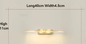 Moderne LED Wandlamp Badkamer – Aluminium Spiegel- & Make-upverlichting