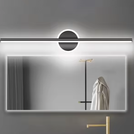 Moderne LED Wandlamp – Goud/Zwart Spiegel- & Binnenverlichting